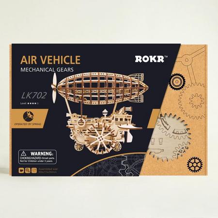 Robotime Zeppelin Modelbouwpakket|Puzzel|3D Puzzel|Modelbouwpakket